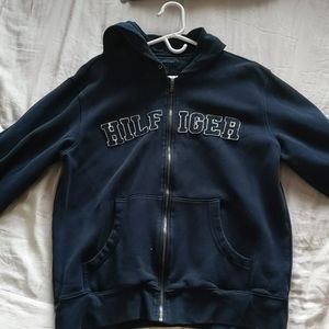 90s vintage Tommy Hilfiger zip-up hoodie